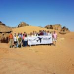 Im heissen Wüstensand in Wadi Rum